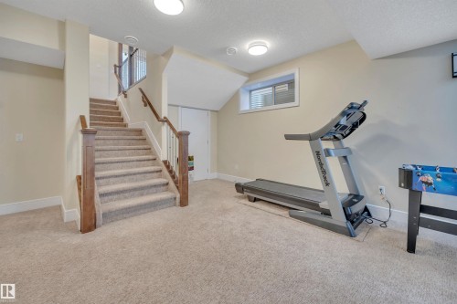 1624 Ainslie Lane, Edmonton, AB - Indoor Photo Showing Gym Room