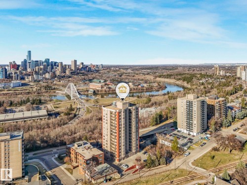 602 10649 Saskatchewan Drive, Edmonton, AB - Outdoor With View