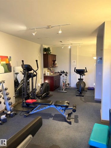 602 10649 Saskatchewan Drive, Edmonton, AB - Indoor Photo Showing Gym Room