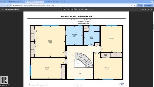 Floor plan - 954 Rice Road, Edmonton, AB - Other