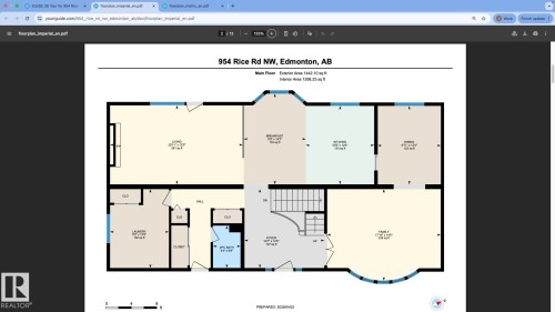Floor plan - 954 Rice Road, Edmonton, AB - Other