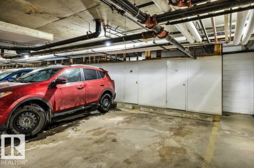 114 17150 94A Ave, Edmonton, AB - Indoor Photo Showing Garage