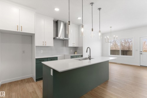 2704 188 Street, Edmonton, AB - Indoor Photo Showing Kitchen With Upgraded Kitchen