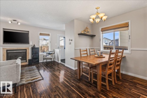 9310 Simpson Drive, Edmonton, AB - Indoor Photo Showing Other Room With Fireplace