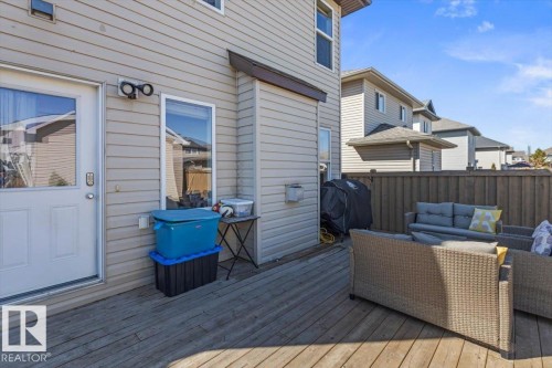 9310 Simpson Drive, Edmonton, AB - Outdoor With Deck Patio Veranda With Exterior