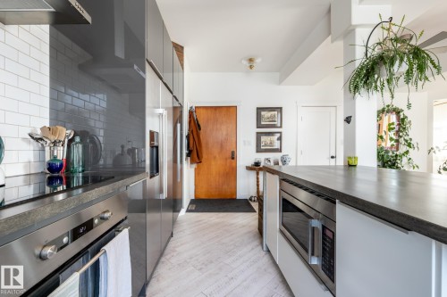 203 10141 95 Street, Edmonton, AB - Indoor Photo Showing Kitchen