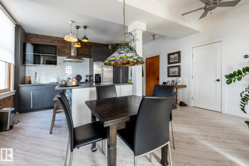 203 10141 95 Street, Edmonton, AB - Indoor Photo Showing Dining Room