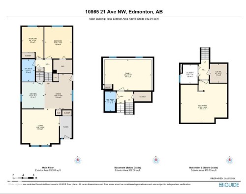 Floor plan - 10865 21 Ave, Edmonton, AB - Other