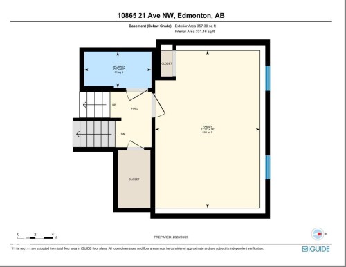 Floor plan - 10865 21 Ave, Edmonton, AB - Other