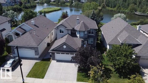1668 Glastonbury Boulevard, Edmonton, AB - Outdoor With Body Of Water With Facade