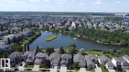 1668 Glastonbury Boulevard, Edmonton, AB - Outdoor With Body Of Water With View