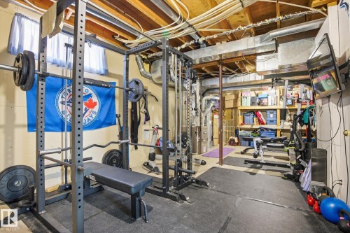 7220 157 Avenue, Edmonton, AB - Indoor Photo Showing Gym Room
