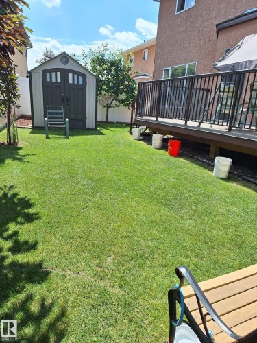 9203 160 Avenue, Edmonton, AB - Outdoor With Deck Patio Veranda With Exterior