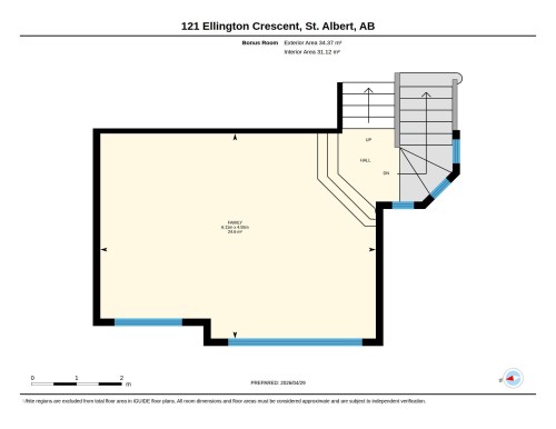 Floor plan - 121 Ellington Crescent, St. Albert, AB - Other