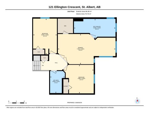 Floor plan - 121 Ellington Crescent, St. Albert, AB - Other
