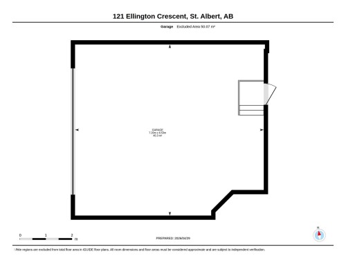 Floor plan - 121 Ellington Crescent, St. Albert, AB - Other