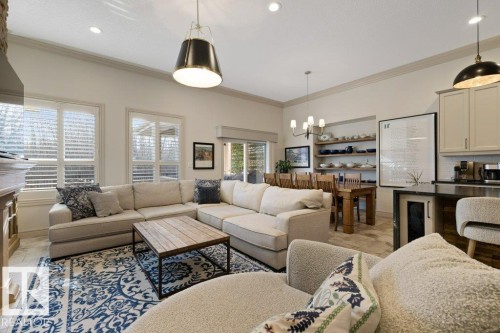 68 Enchanted Way, St. Albert, AB - Indoor Photo Showing Living Room