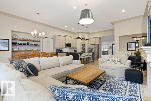 68 Enchanted Way, St. Albert, AB - Indoor Photo Showing Living Room