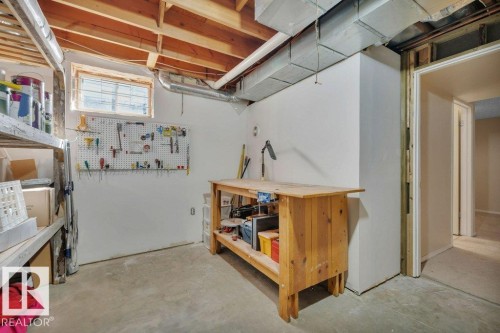 158 Rhatigan Road E, Edmonton, AB - Indoor Photo Showing Basement