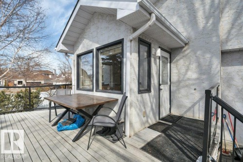 158 Rhatigan Road E, Edmonton, AB - Outdoor With Deck Patio Veranda With Exterior