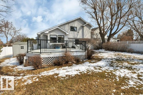 158 Rhatigan Road E, Edmonton, AB - Outdoor With Deck Patio Veranda