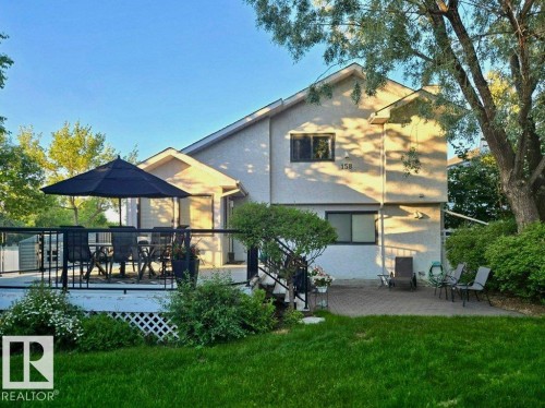 158 Rhatigan Road E, Edmonton, AB - Outdoor With Deck Patio Veranda