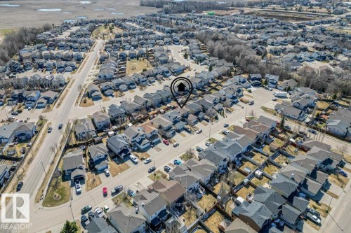 Residential neighborhood featuring a grid street pattern and numerous detached homes - 1130 Westerra Way, Stony Plain, AB - Outdoor With View