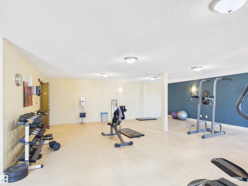 208 4403 23 Street, Edmonton, AB - Indoor Photo Showing Gym Room