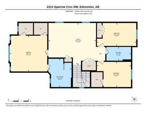 Floor plan - 2313 Sparrow Crescent, Edmonton, AB - Other