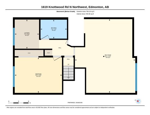 Floor plan - 1619 Knottwood Road N, Edmonton, AB - Other