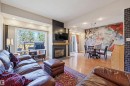 139 Wolf Willow Crescent, Edmonton, AB  - Indoor Photo Showing Living Room With Fireplace 