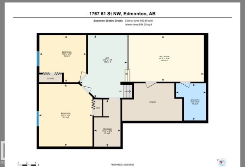 Floor plan - 1767 61 Street, Edmonton, AB - Other