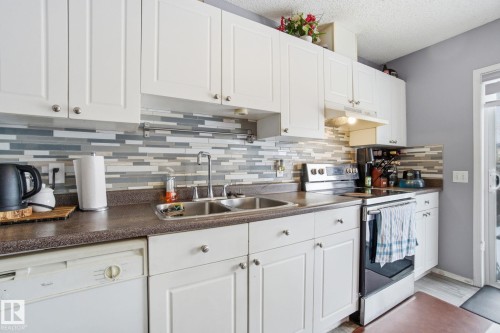 15736 141 Street, Edmonton, AB - Indoor Photo Showing Kitchen With Double Sink