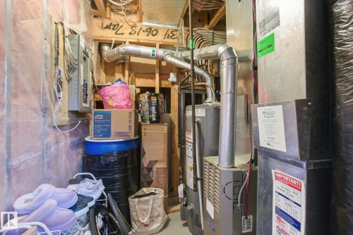 15736 141 Street, Edmonton, AB - Indoor Photo Showing Basement