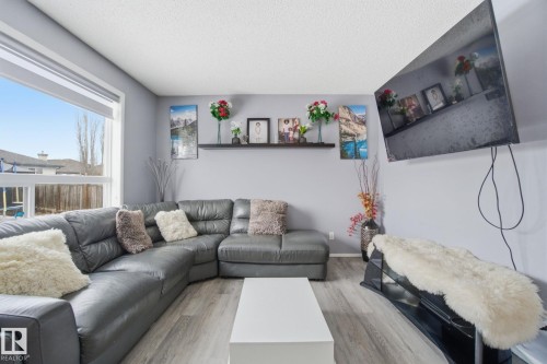 15736 141 Street, Edmonton, AB - Indoor Photo Showing Living Room