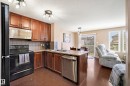 9 9231 213 Street, Edmonton, AB  - Indoor Photo Showing Kitchen With Double Sink 