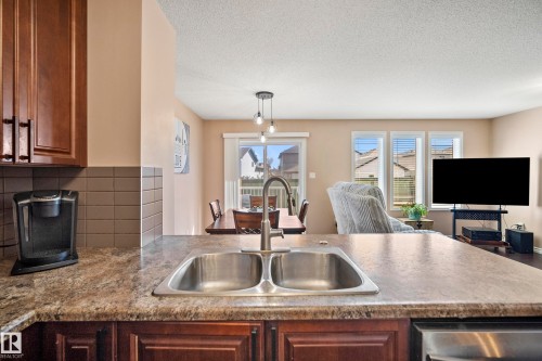 9 9231 213 Street, Edmonton, AB - Indoor Photo Showing Kitchen With Double Sink