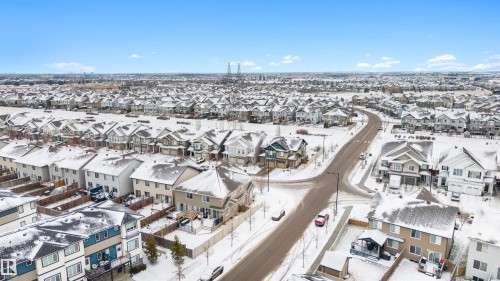 Expansive residential development featuring numerous detached homes with varied architectural styles - 2504 Coughlan Road, Edmonton, AB - Outdoor With View