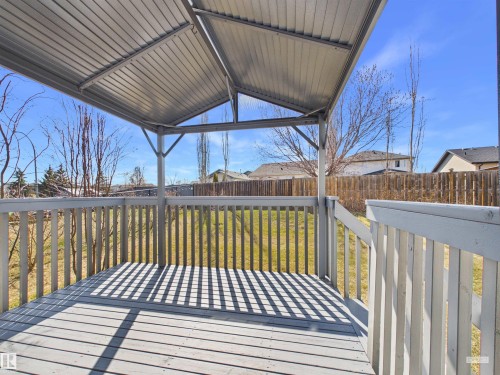 91 Copperhead Place, Stony Plain, AB - Outdoor With Deck Patio Veranda With Exterior