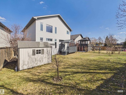91 Copperhead Place, Stony Plain, AB - Outdoor With Deck Patio Veranda With Exterior