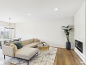 3 Emerson Landing, Spruce Grove, AB  - Indoor Photo Showing Living Room With Fireplace 