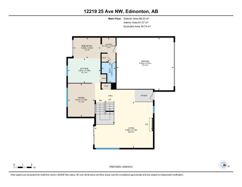 Floor plan - 12219 25 Avenue, Edmonton, AB - Other