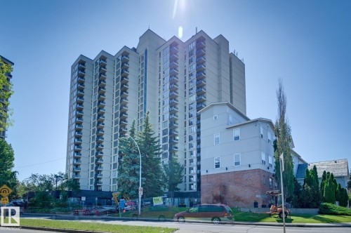 1808 10149 Saskatchewan Drive, Edmonton, AB - Outdoor With Facade