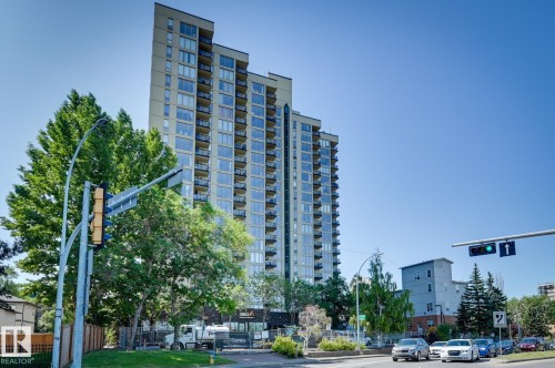 1808 10149 Saskatchewan Drive, Edmonton, AB - Outdoor With Facade