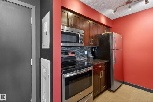 308 12045 22 Avenue, Edmonton, AB - Indoor Photo Showing Kitchen