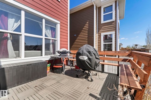 425 Simpkins Wynd, Leduc, AB - Outdoor With Deck Patio Veranda With Exterior