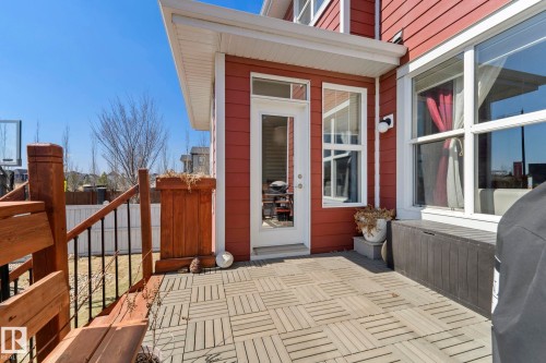 425 Simpkins Wynd, Leduc, AB - Outdoor With Deck Patio Veranda With Exterior