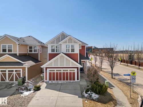 425 Simpkins Wynd, Leduc, AB - Outdoor With Facade