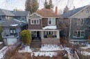 9819 92 Avenue, Edmonton, AB  - Outdoor With Deck Patio Veranda With Facade 