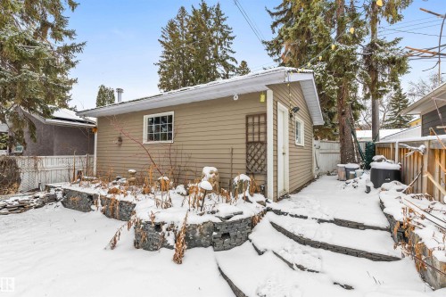9819 92 Avenue, Edmonton, AB - Outdoor With Deck Patio Veranda
